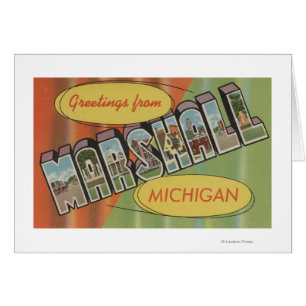 Marshall, Michigan - Large Letter Scenes