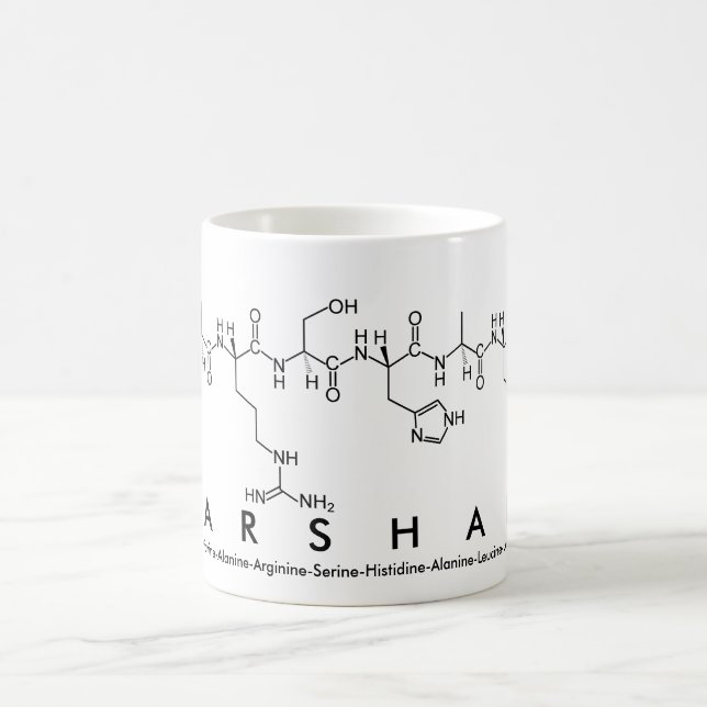 Marshall peptide name mug (Center)