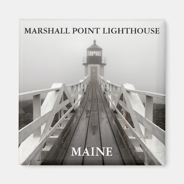 Marshall Point Light, Port Clyde Maine Magnet (Front)
