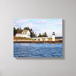 Marshall Point Lighthouse Maine Wrapped Canvas