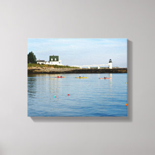 Marshall Point Lighthouse Maine Wrapped Canvas