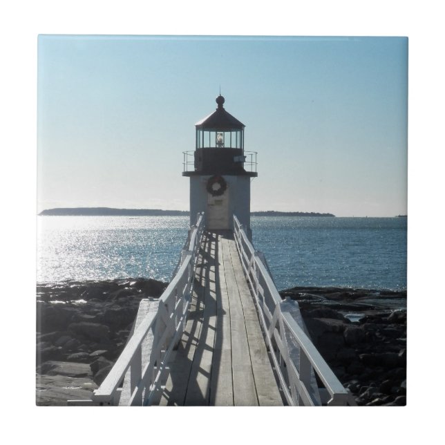 Marshall Point Lighthouse Tile (Front)