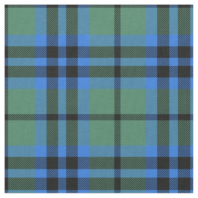Marshall Tartan Print Fabric (Close Up)