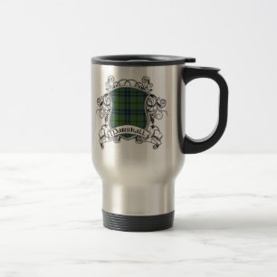 Marshall Tartan Shield Travel Mug