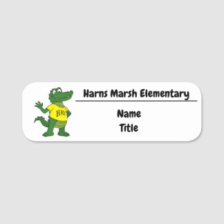 Marshall Thumbs Up Name Tag