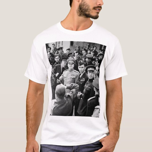 Marshall Zhukov decorates Field_War Image T-Shirt (Front)