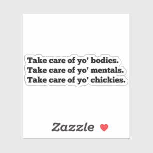 Marshawn Lynch Quote,Take care of yo' bodies,,Take