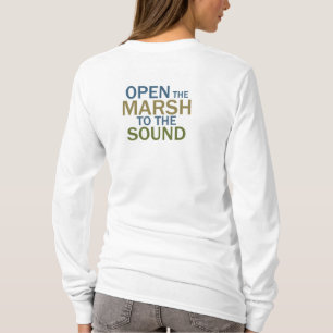 Marshian Women's Salmon Long Sleeve T-Shirt
