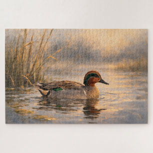 Marshland Duck   Coastal Wildlife Art   Puzzle