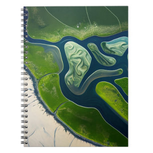 Marshland Elegance Notebook