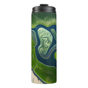 Marshland Elegance Thermal Tumbler