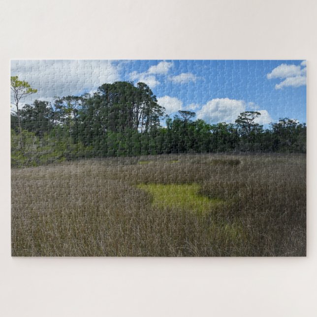 marshland Florida Jigsaw Puzzle (Horizontal)