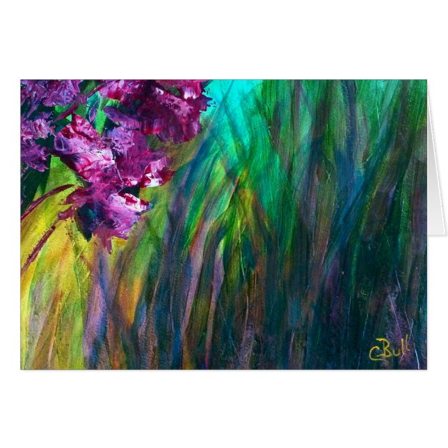 "Marshland Flowers" Art (Front Horizontal)