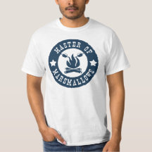 Marshmallow and campfire t-shirt