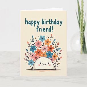 Marshmallow Birthday Card