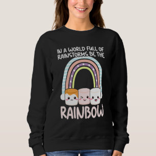 Marshmallow Campfire Roasting Chocolate Smore Camp Sweatshirt