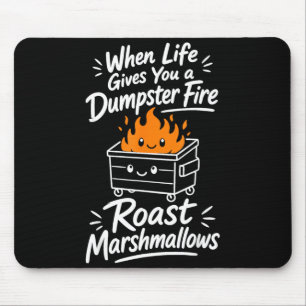 Marshmallow humour  mouse mat