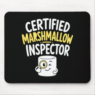 Marshmallow lover mouse mat