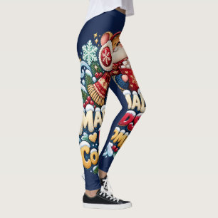 Marshmallow Moods Cocoa Comfort Hamster Leggings