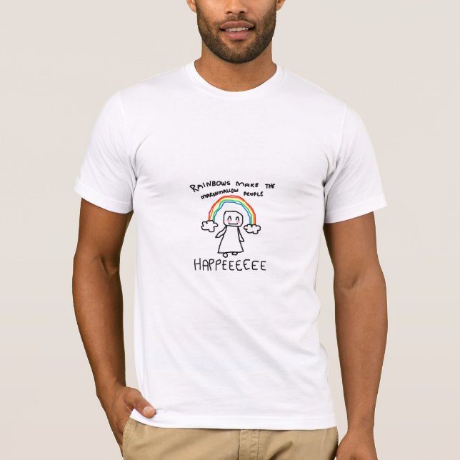 Marshmallow people. T-Shirt (Front)