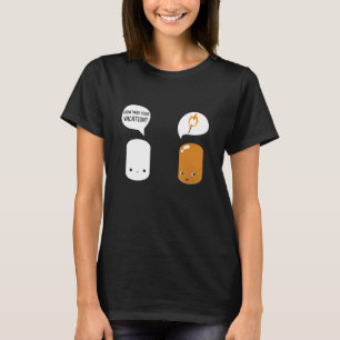 Marshmallow Roaster Smore Camping Smore Station Ca T-Shirt