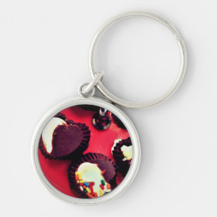 Marshmallow Truffles Key Ring