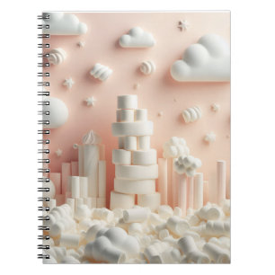 marshmallow world notebook