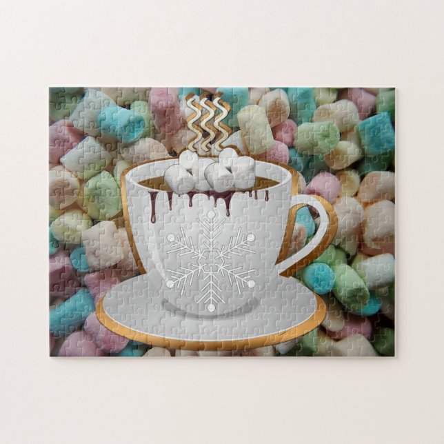 Marshmallows and Hot Chocolate Photo Puzzle (Horizontal)