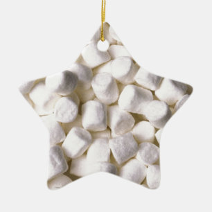 marshmallows ceramic tree decoration