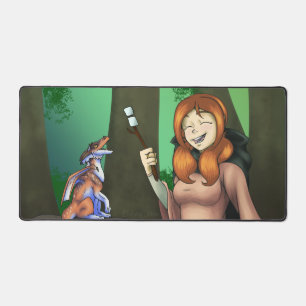 Marshmallows Desk Mat