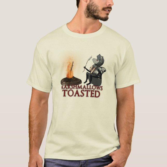 "Marshmallows Toasted" Light Shirt (Front)
