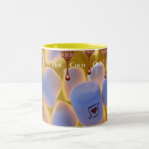 Marshmellows & Coco Two-Tone Coffee Mug