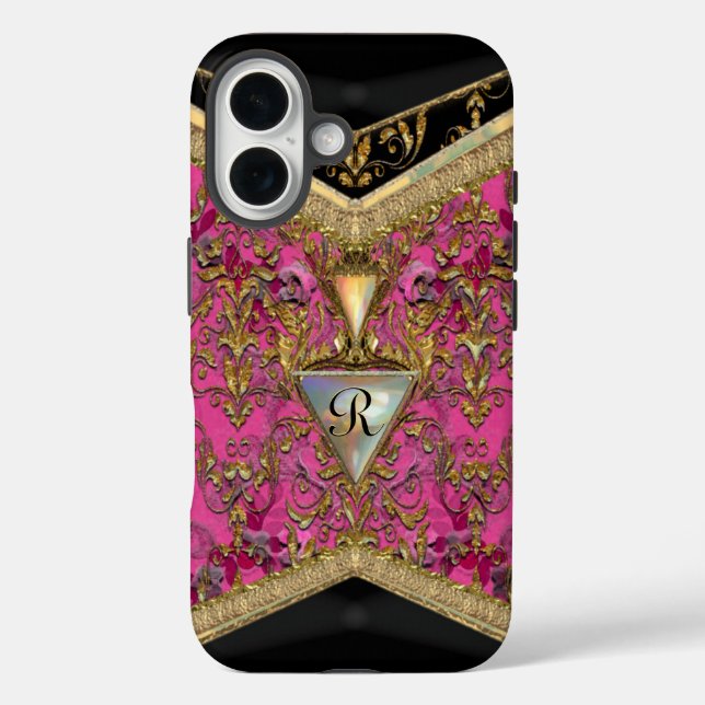 Marshwell  Victorian Monogram Case-Mate iPhone Case (Back)