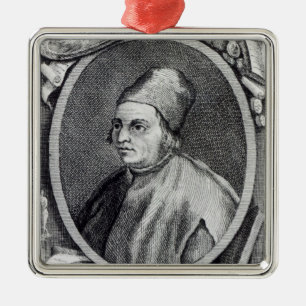 Marsilio Ficino Metal Tree Decoration