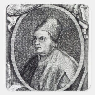 Marsilio Ficino Square Sticker