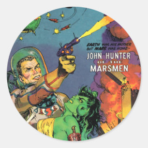 Marsmen Classic Round Sticker