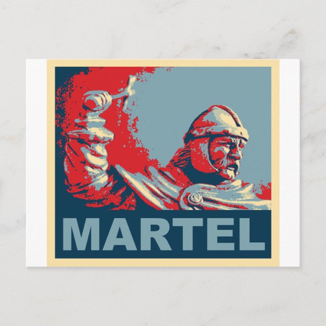 Martel (Hope colours) Postcard (Front)