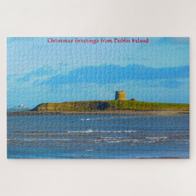 Martello Tower Dublin Ireland. Jigsaw Puzzle (Horizontal)