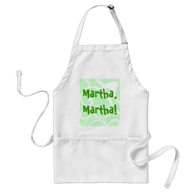 Martha, Martha! Standard Apron (Front)