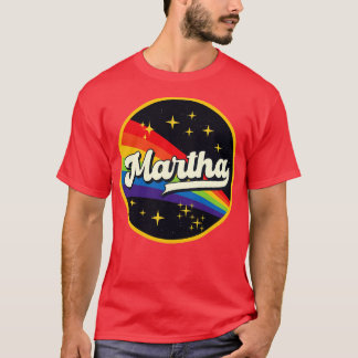 Martha Rainbow In Space Vintage Style T-Shirt