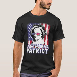 Martha Washington Party Like a Patriot Feminist 4t T-Shirt