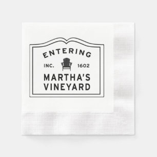 Martha's Vineyard Adirondack Chair  Napkin