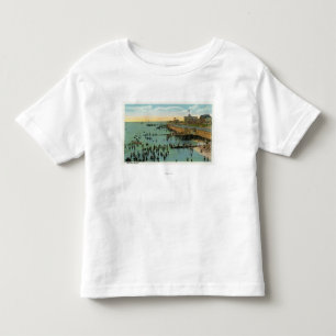 Martha's Vineyard, Aerial View of the Beach Toddler T-Shirt