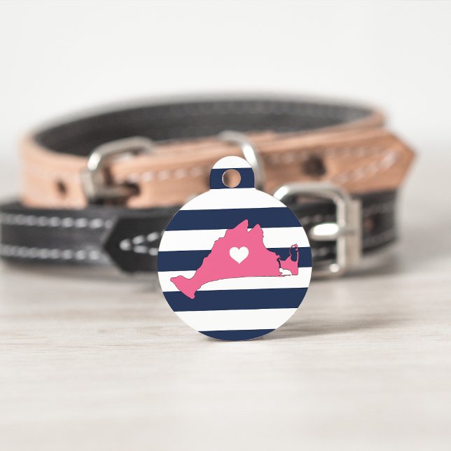 Martha's Vineyard Heart Pet Tag (Creator Uploaded)
