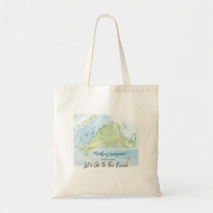Martha's Vineyard - Let's Go To The Beach  Tote Bag