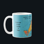 Martha's Vineyard  Map Mug<br><div class="desc">Terrific vintage map mug of Martha's Vineyard to personalise with your memory. Zazzle makes it easy!  Or,  if you prefer,  you can delete the custom message for a more generic mug.</div>