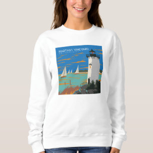 Martha's Vineyard, Massachusetts Lighthouse Sweatshirt