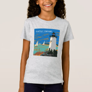 Martha's Vineyard, Massachusetts Lighthouse T-Shirt