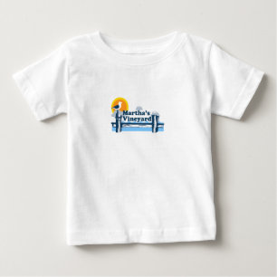Martha's Vineyard "Pier" Design. Baby T-Shirt