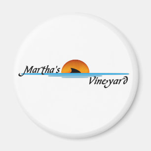 Marthas Vineyard Shark Magnet